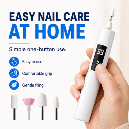 🔥Last Day 50% OFF✨ Electric Nail Grinder With LED Light
