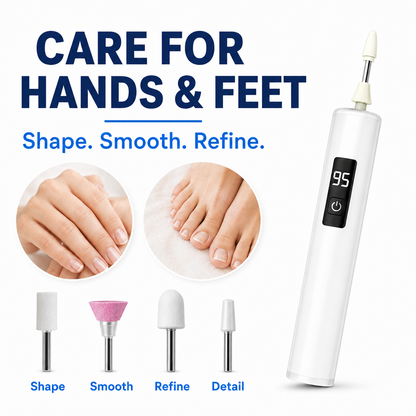 🔥Last Day 50% OFF✨ Electric Nail Grinder With LED Light
