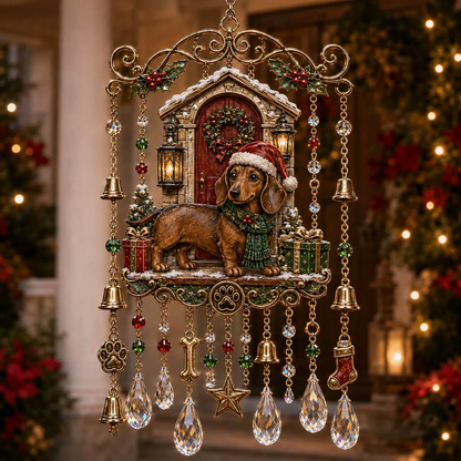 🎄Last Day 49% OFF🎐Handmade Christmas Stained Glass Window Hanging