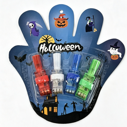 🎃 Halloween Finger Projector Lights – Mini Pattern Projector