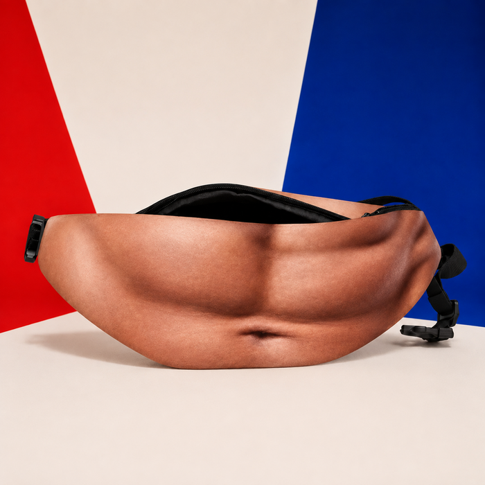 Muscle belly fanny pack