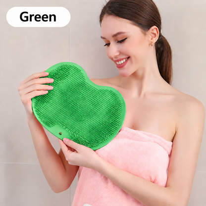 🦶 Hands-Free Shower Foot Scrubber Mat – Deep Clean & Massage Your Feet While You Shower