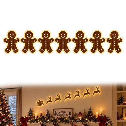 🎄 LED Reindeer Wall Decorations - ✨Festive Christmas Lighting
