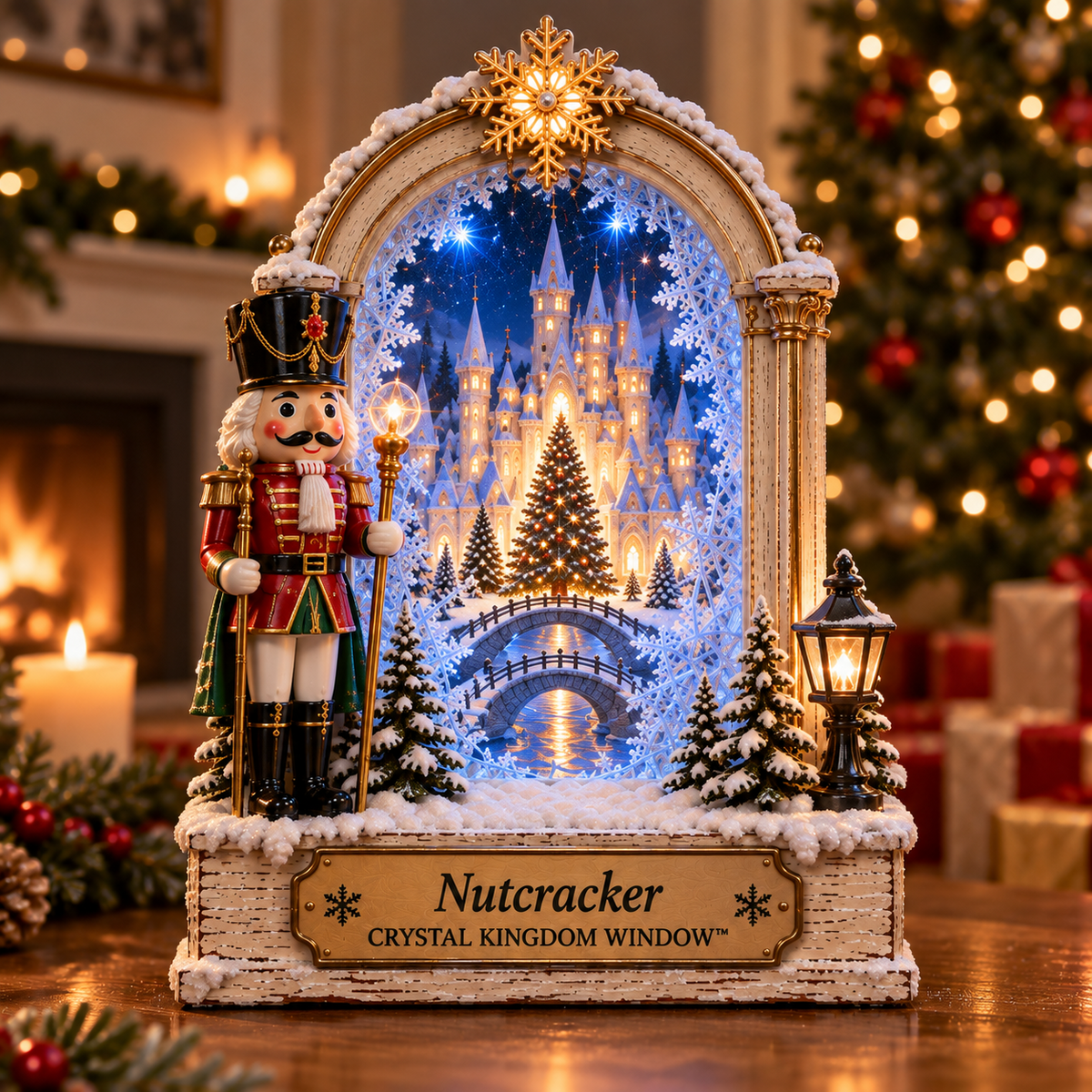 ✨Snowman’s Frozen Secret Window – A Glowing Christmas Village in Your Home ✨
