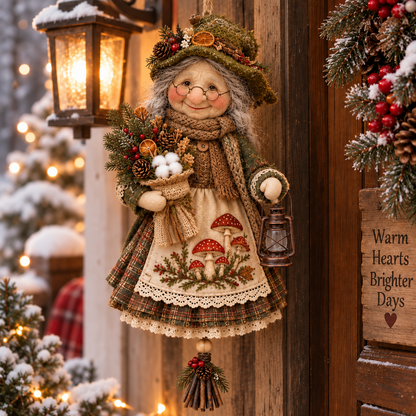 🍀👵 Handmade Good Luck Granny — Charming Hanging Charm for Happiness & Good Fortune