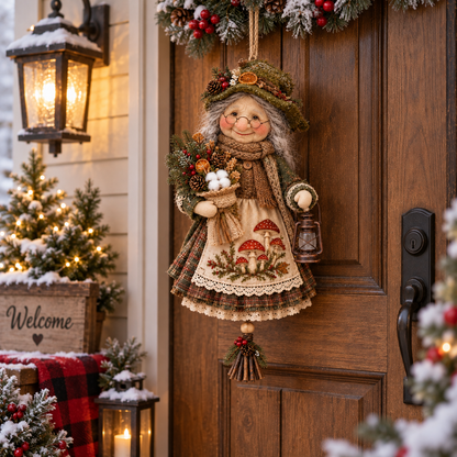 🍀👵 Handmade Good Luck Granny — Charming Hanging Charm for Happiness & Good Fortune