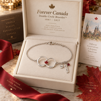 🍁 Canada 160 Heritage Bracelet Collection™ – 1867–2027 Commemorative Keepsake
