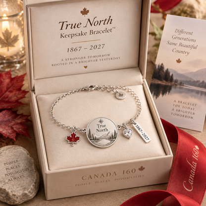 🍁 Canada 160 Heritage Bracelet Collection™ – 1867–2027 Commemorative Keepsake