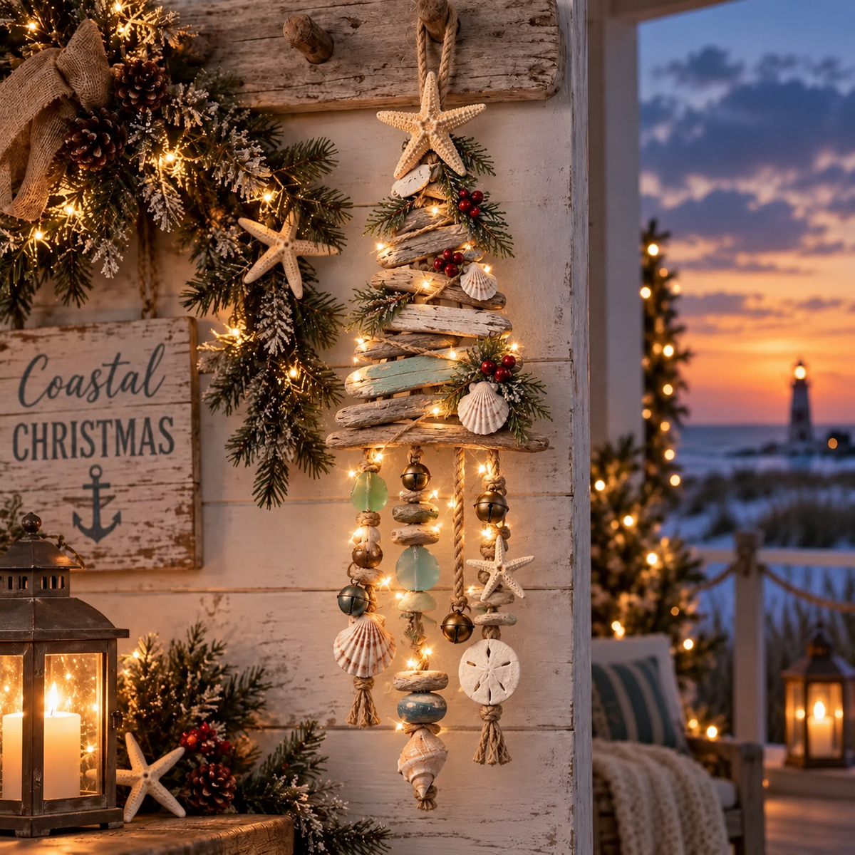 ✨Last Day 49% OFF✨ Coastal Christmas Hanging Light Collection™ – Seaside Holiday Glow
