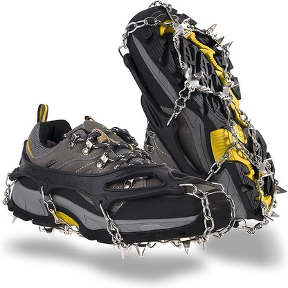 🧊 50% OFF Ice Cleats for Shoes – Anti-Slip Snow Grips for Winter Walking & Hiking