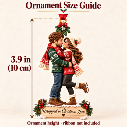 🎄 Christmas Together Couple Keepsake™ – Romantic Holiday Ornament ❤️