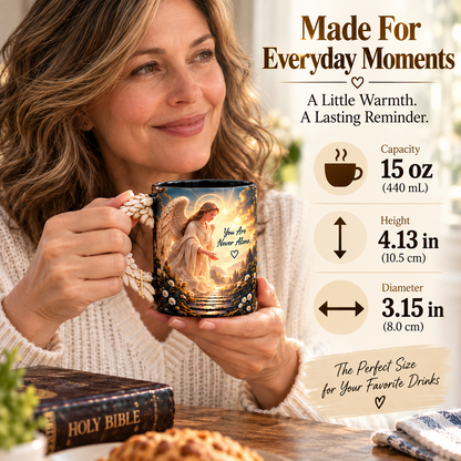 🪽 Angel’s Embrace™ ✨– Guardian Angel Heat-Reveal Mug | You Are Never Alone