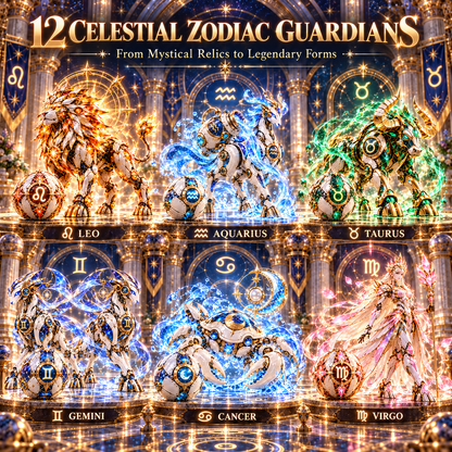 🌌 Zodiac Guardian Eggs™ 🤖– Transforming Celestial Guardian Collection🍀