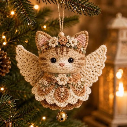 🪽 Animal Angel Crochet Ornament DIY Kit