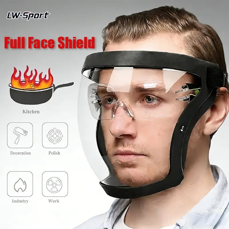 Ultra-Clear Full Face Shield