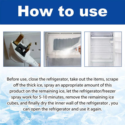 💥LAST DAY SALE 49% OFF💥🧊Fridge Freezer Defrosting Spray