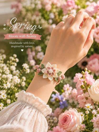 🔥 Last Day 49% OFF - DIY Nature-Inspired Crochet Bracelet Kit
