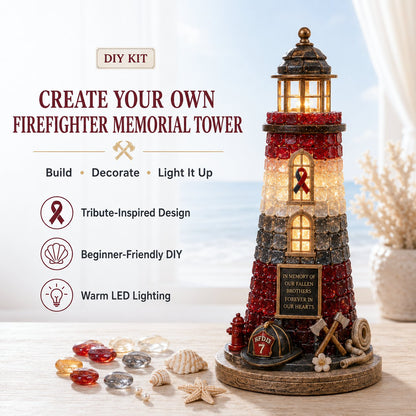 ⏳ Last Day 49% OFF – 🚒 Beginner-Friendly Vintage Firehouse Mosaic Light DIY Kit Collection | Complete Kit with Mosaic Pieces, LED Lights & Step-by-Step Guide Included 💕