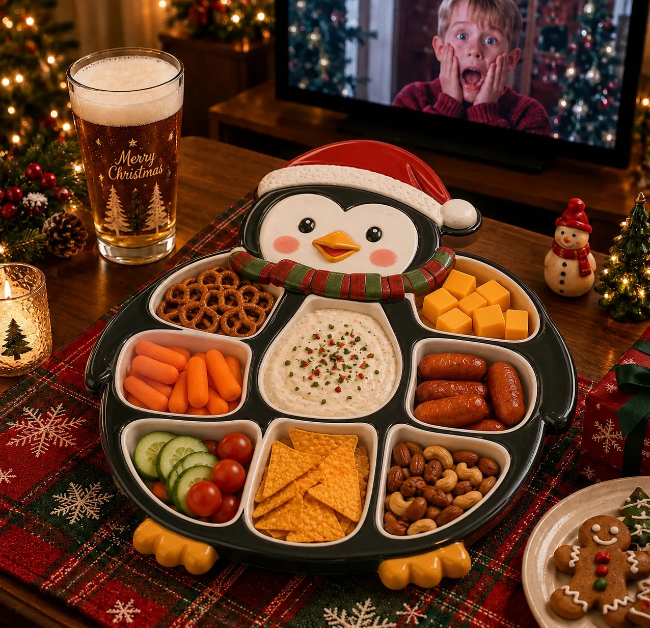 🔥Last Day BUY 2 GET 1 FREE🎄 Christmas Snack Serving Tray