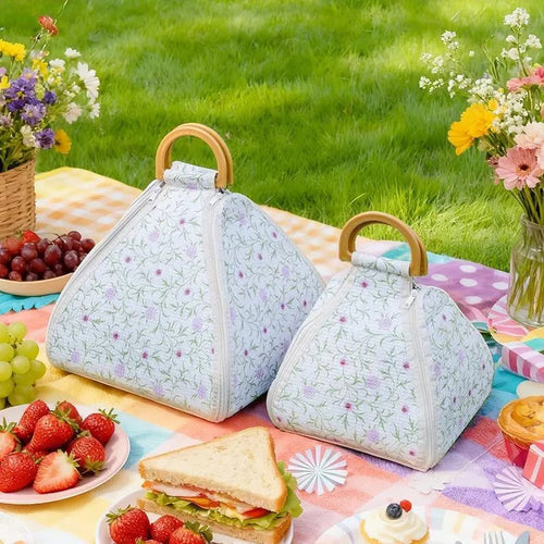 🌿 Foldable Waterproof Picnic Blanket with Carry Handle – Thick Padded Outdoor Mat for Beach, Camping & Travel