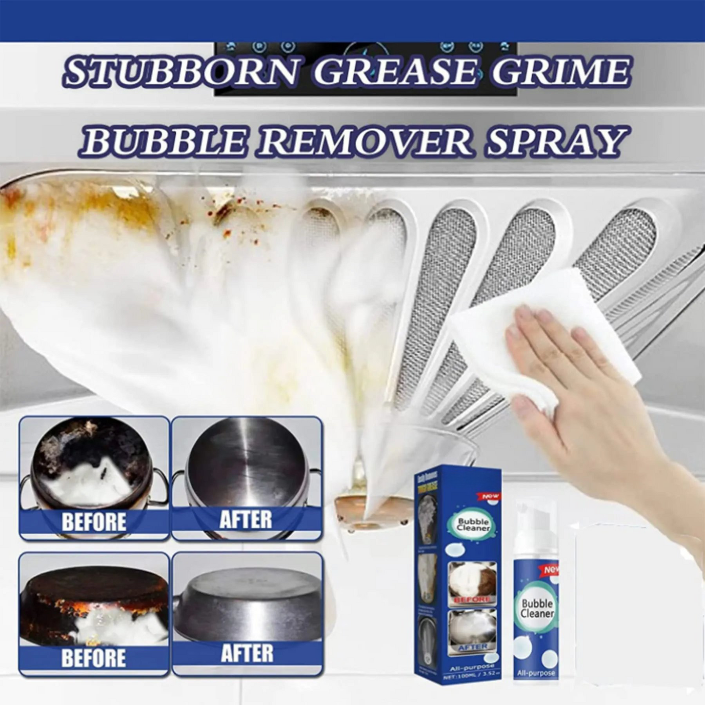 ⏰ HIGHLY EFFECTIVE OIL BREAKDOWN FOAMING SPRAY