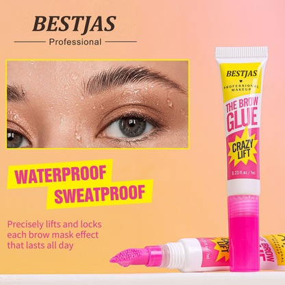 All-day setting, sculpting, long-lasting, waterproof eyebrow gel