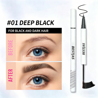 All-day setting, sculpting, long-lasting, waterproof eyebrow gel
