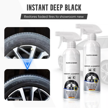📢📢HOT SALE !!!✨Plastics & Rubber Tyre Shine & Protector Spray