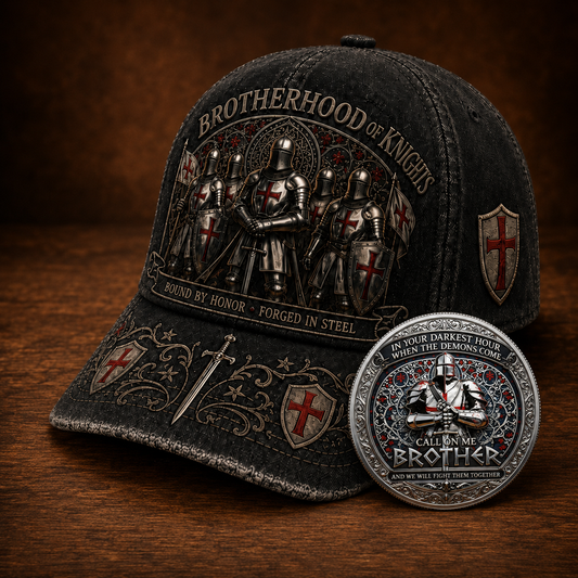 ⚔️ Brotherhood Of Knights Honor Cap
