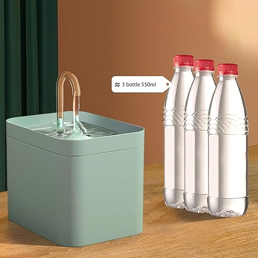 Automatic circulating water fountain for pets