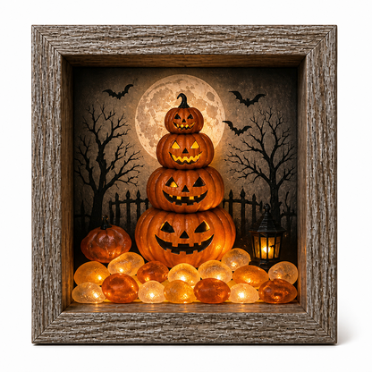 Halloween Shadow Box Night Light
