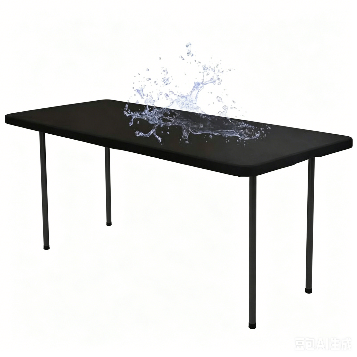 🌸 LIMITED TIME 60% OFF! ✨Pack Stretch Fabric Table Top Cap Cover, fits 4ft/6ft/8ft Tables