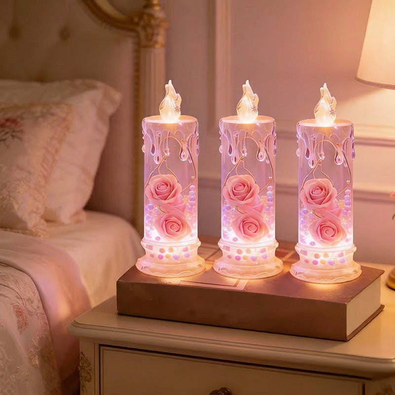💖Mother’s Day Glow Lamp💖 – Romantic Rose Light Gift for Mom