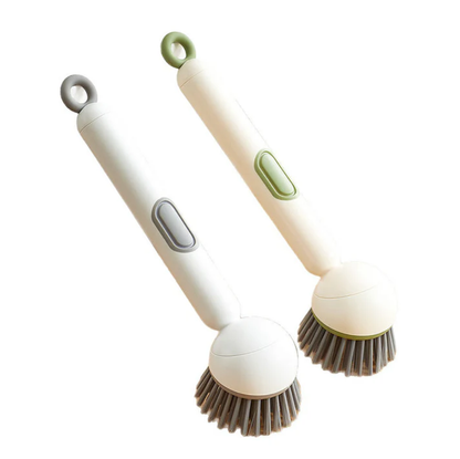 ✨ Spin Cleaning Brush with Soap Dispenser – Effortless Deep Cleaning!
