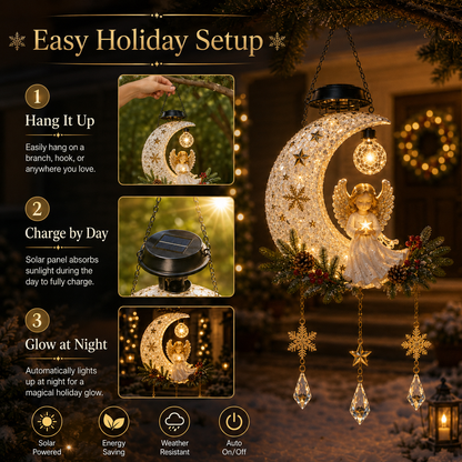 👼 Christmas Angel Moon Light