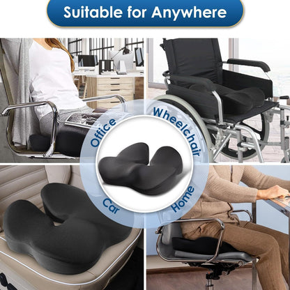 🎁Ergonomic Memory Foam Seat Cushion