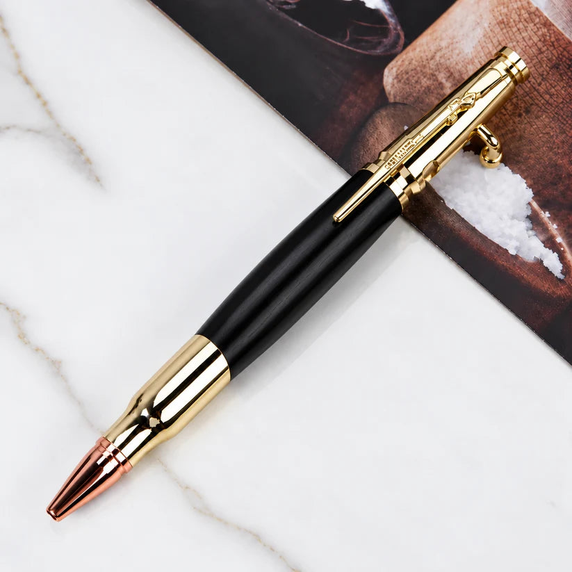 🖊Handmade Bolt Action Wooden Bullet Pen 🦅