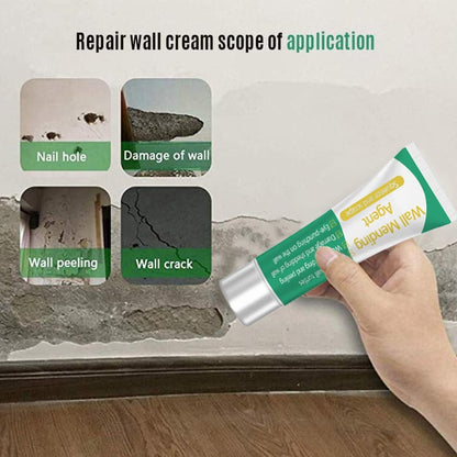 🛠️ BUY 2 GET 1 FREE! 🧱 Wall Mending Agent Repair Paste – Fills Cracks & Holes, Easy to Sand & Perfect for Smooth, Durable Wall Repairs 🏠