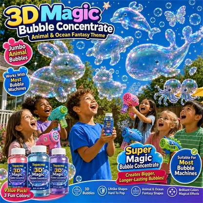 Super 3D Magic Bubble Concentrate
