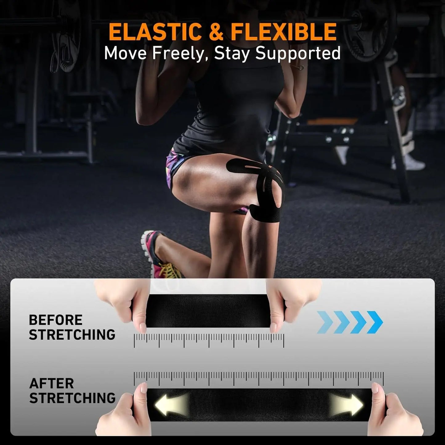 👉 BestJas™ Knee Pain Relief Tape – 44% OFF Today Only (Precut 12PCS)