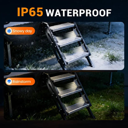 Magnetic Solar RV Step Lights Outdoor Waterproof IP65