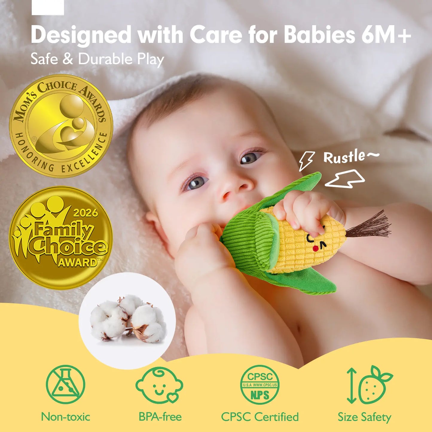 👶✨ Learn Through Play 🥕🍓 - Baby Sensory Sorting Toy (6–12 Months)-Limited Time Offer ⏰