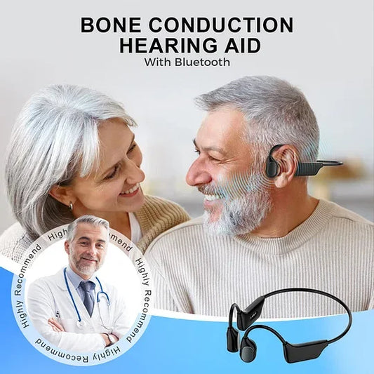 Bone conduction wireless headphones