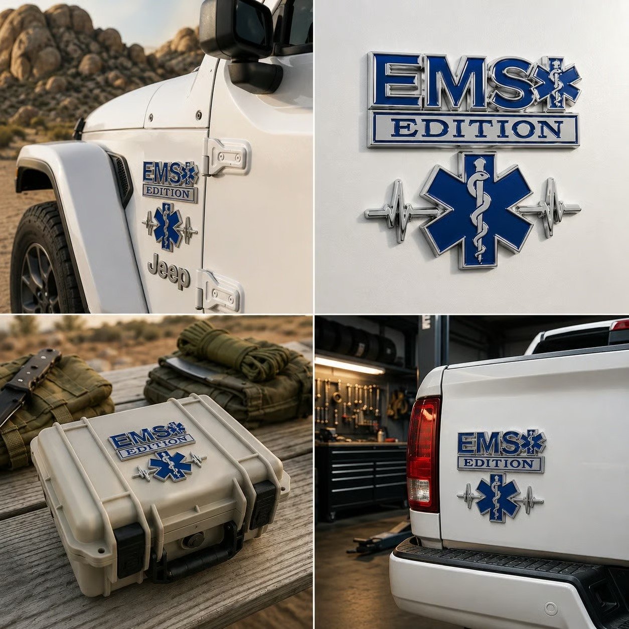 🏆Last Day Promo: 49% OFF - ⚕️EMS Car Emblem Metal Badge