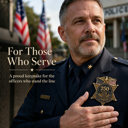 🔥49% OFF – America 250 Law Enforcement Tribute Brooch 🇺🇸