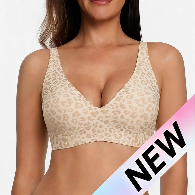 🔥NESLEMY Wireless Bra🔥 | Comfortable Push-Up, Seamless, Deep V for Daily Wear