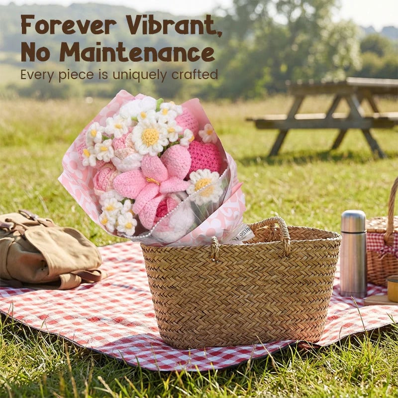 🔥2026 New Arrivals: 50% Off for a Limited Time!🔥Handmade Crochet Flower Bouquet