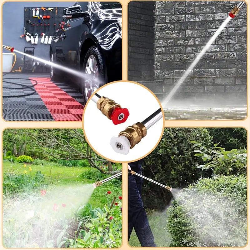 🔥HOT SALE 49% OFF✨Jet Nozzle Power Washer for Garden Hose