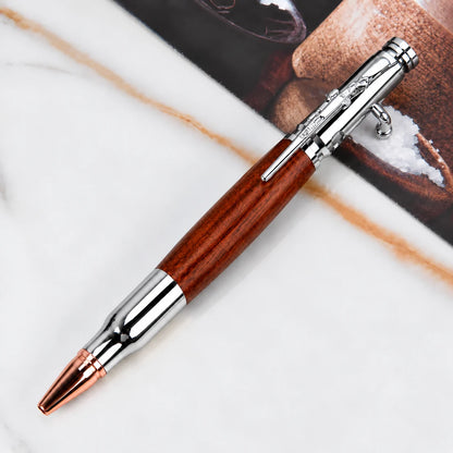 🖊Handmade Bolt Action Wooden Bullet Pen 🦅