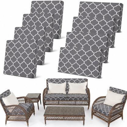 🛋️ Outdoor Patio Sofa Cushion Covers 🔥